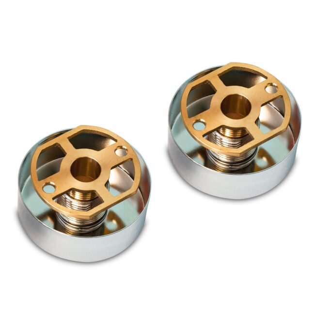 Round Wall Mounted Easy Fitting Kit For Shower Mixer Valve & Bath Taps - Image 2