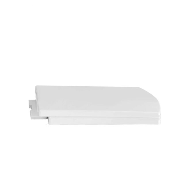 Square Soft Close Toilet Seat White - Image 3