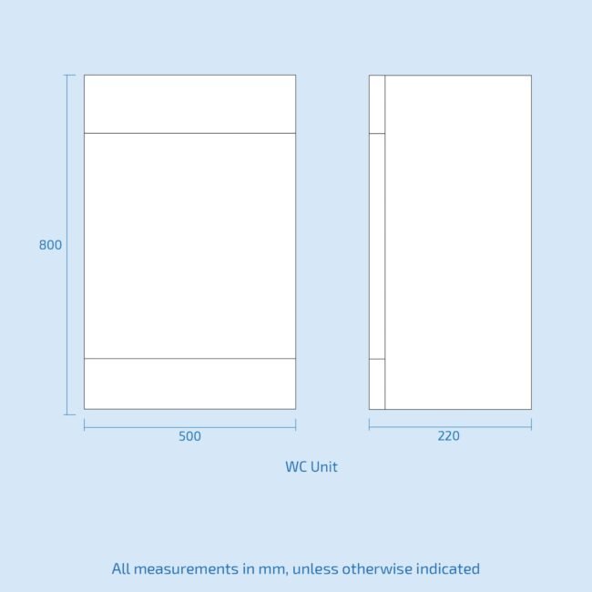 Afern Matte Grey 600mm Freestanding Modern Basin Vanity WC Unit & Toilet - Image 8