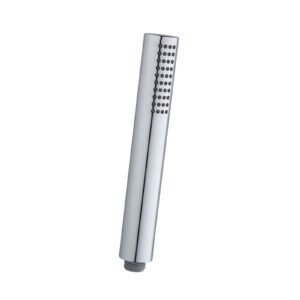 Round Pencil Shower Handset Universal Bathroom Single Mode Handheld