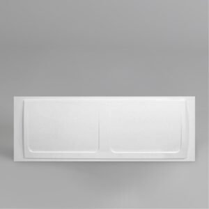 1700mm X 550mm Bathroom High Gloss White Acrylic Front Bath Panel