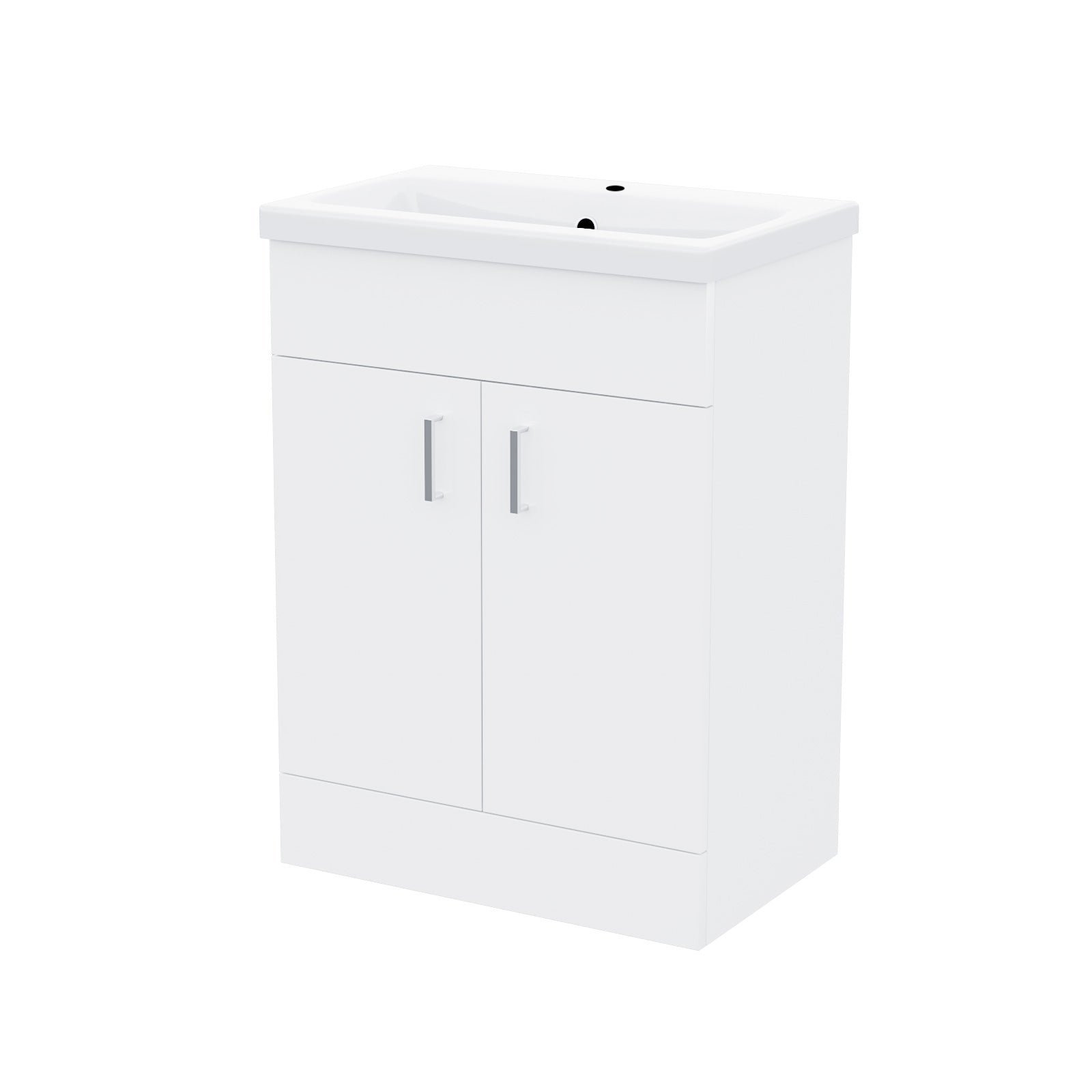 Nanuya Matte Grey 1000mm Basin Vanity & WC Unit & Back to Wall Toilet Flat Pack - Image 7