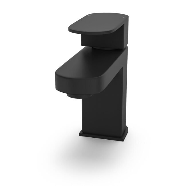 Eclipse Contemporary Matte Black Basin Sink Mono Mixer Tap - Image 6