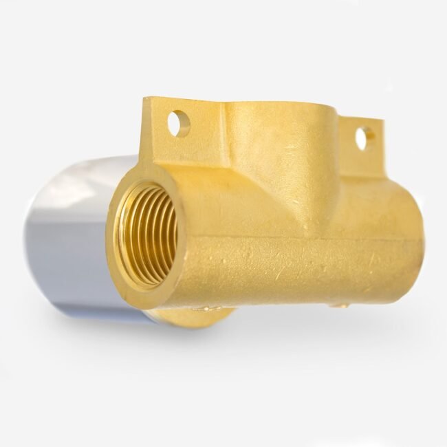 Apex Wall Mounted Round Concealed Manual Mixer Valve 1/2 Hot And Cold - Image 5