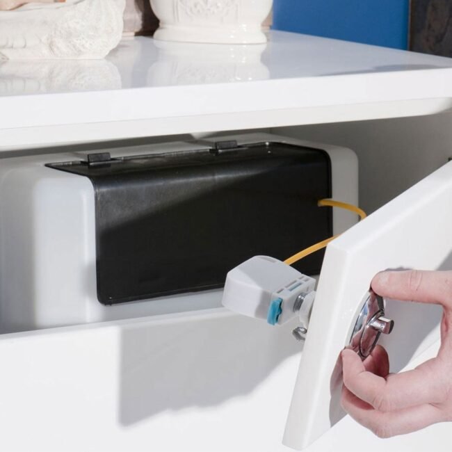 Concealed Toilet Cistern Dual Flush 6L Front Access with Chrome Button - Image 3