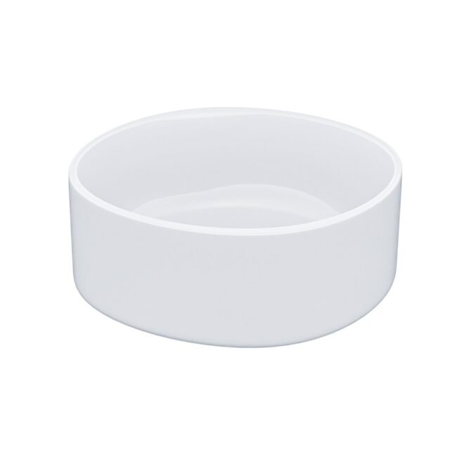 Etive 410mm Clokaroom Round Stand Alone Counter Top Basin Sink Bowl - Image 4