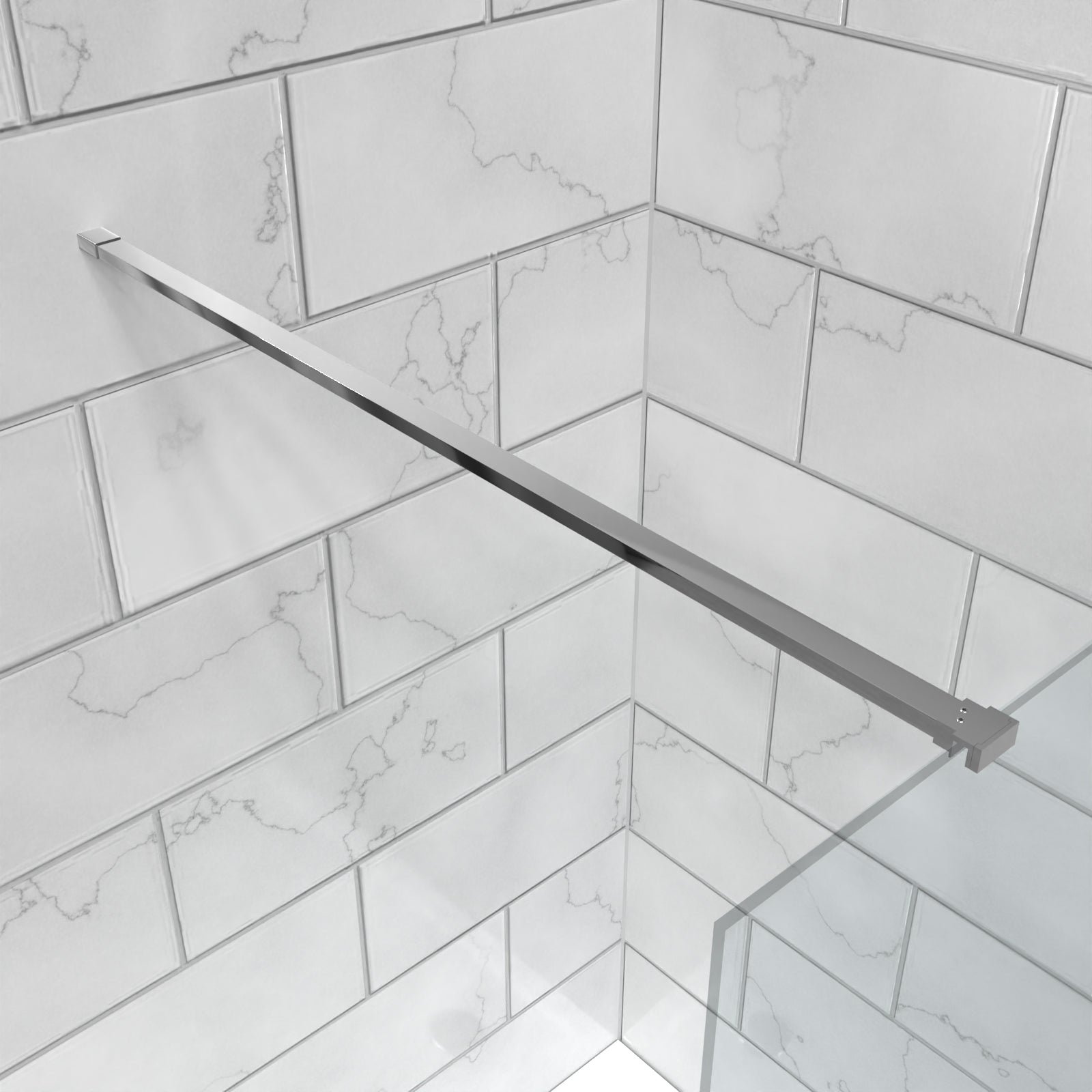 Charley 1200mm Wetroom Screen Support Arm Chrome