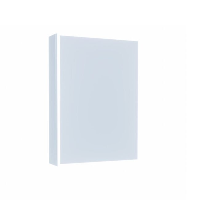 LED 500 x 700mm Mirror Cabinet Storage Bathroom Cupboard with Shaving Socket - Image 7