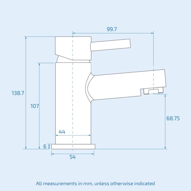 Pilton 2 in 1 Close Coupled Pan. Cistern. Seat & Mini Mono Basin Mixer Tap - Image 10
