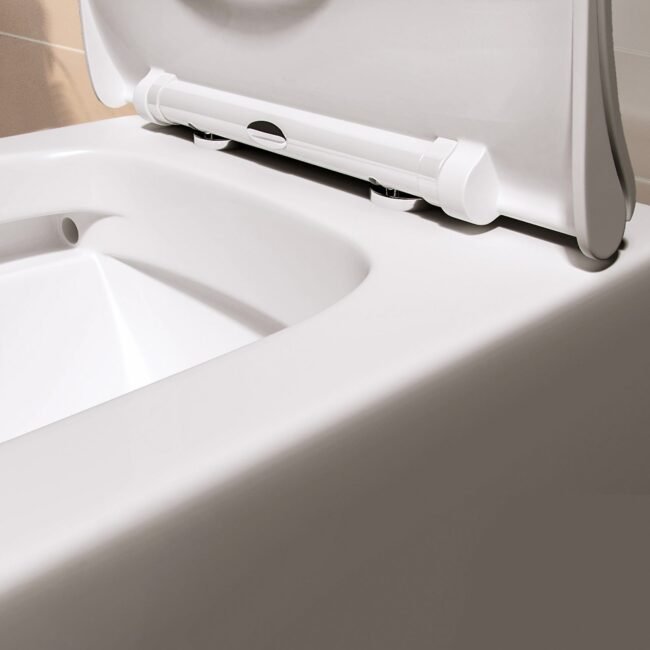 Ellis Back To Wall WC Toilet with Concealed Cistern Bathroom Unit - Image 2