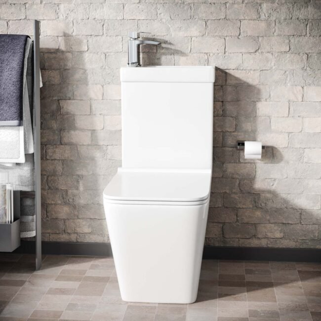 Nova 2 in 1 Combo Toilet and Basin Space Saver Unit - Image 3