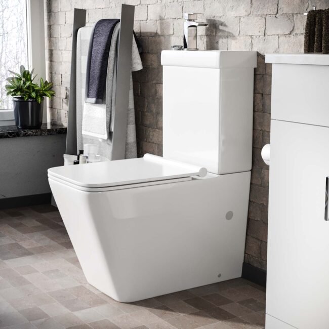 Nova 2 in 1 Combo Toilet and Basin Space Saver Unit - Image 4