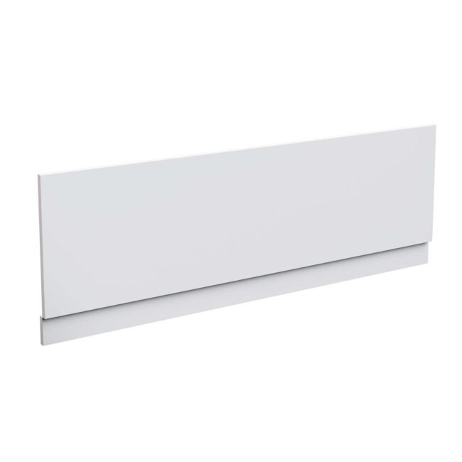 Modern 1700 mm White Front Side Bath Panel Durable PVC + Plinth - Image 3