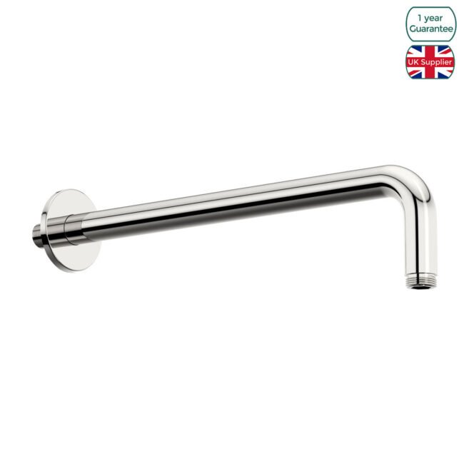 Lily 2 Dial 1 Way Round Concealed Thermostatic Mixer Valve & 200mm Round Shower Head Chrome - Image 6