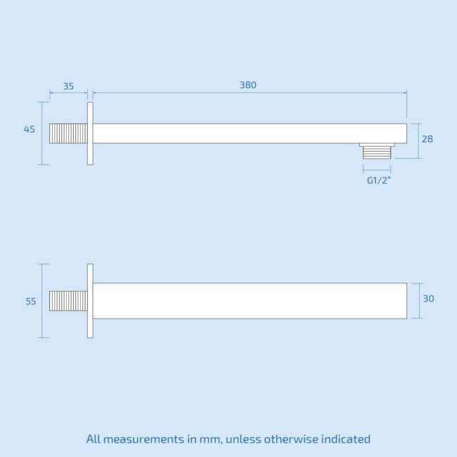 Moulin Thermostatic Wall Mounted Waterfall Shower - Image 19