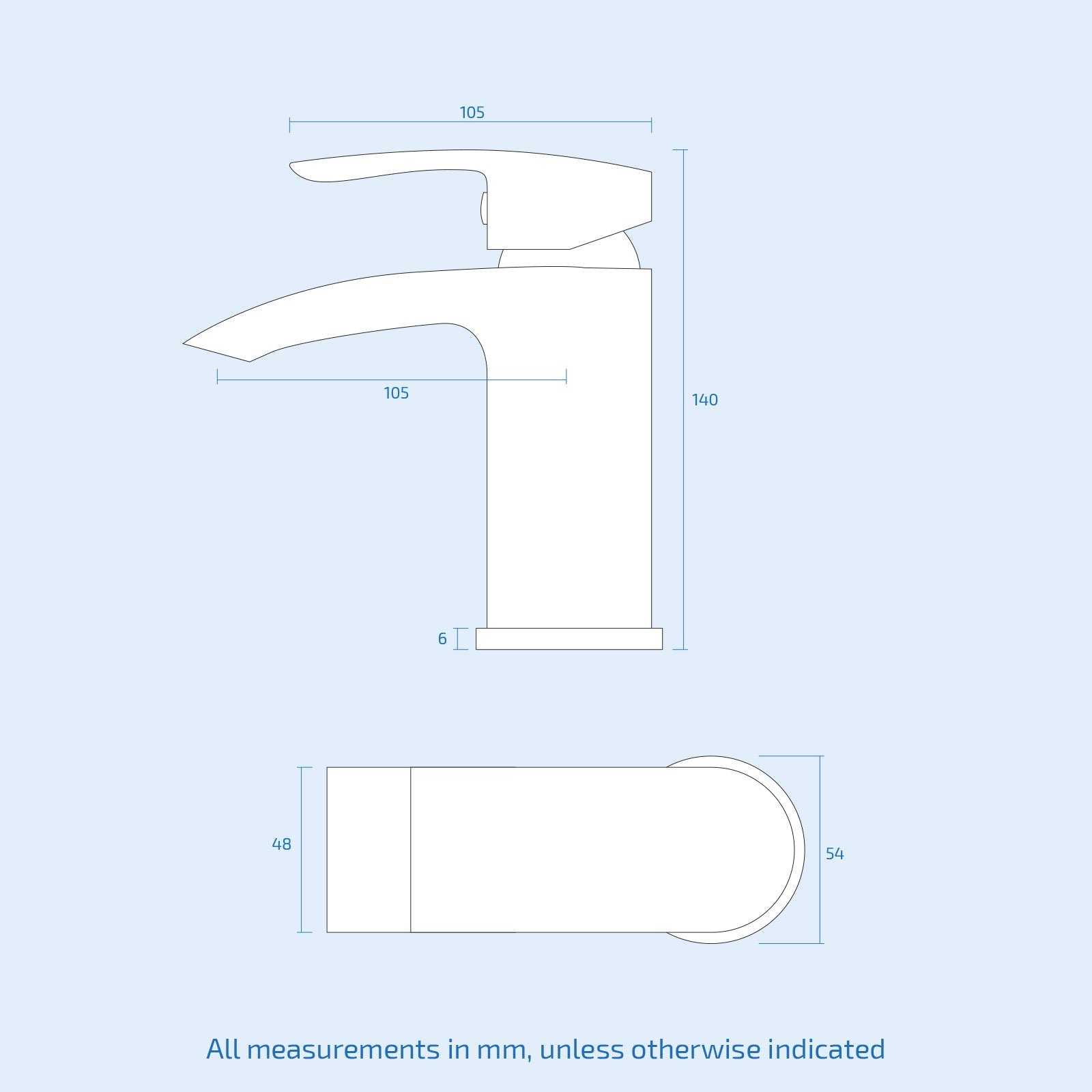 Vago Bathroom Sink Basin Mono Mixer Bath Filler Shower Black Matt Brass Tap & Waste - Image 9