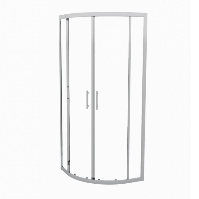 Nanuya 3-Piece White Shower Enclosure Suite - 800mm Quadrant Shower Enclosure with Tray. Close Coupled WC Toilet with Seat and Wall Hung Vanity Basin Unit - Image 9