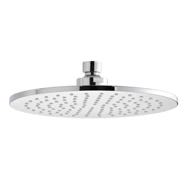 Lily 2 Dial 1 Way Round Concealed Thermostatic Mixer Valve & 200mm Round Shower Head Chrome - Image 5