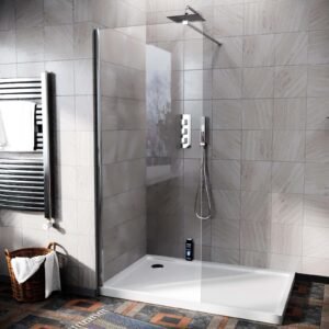 800 Side Panel Shower Enclosure 5mm Safety Glass