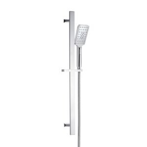 Slider Rail Shower Kit With Brass Handset & Shower Hose