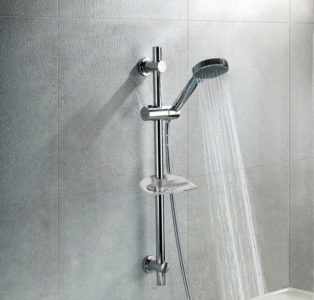 Dex Bath Shower Mixer + Slider Rail Kit - Image 2