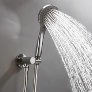 Beechwood Complete Shower Kit Set Including A 3 Mode Handset.1.5m Shower Hose And Fixed Adjustable Outlet Bracket