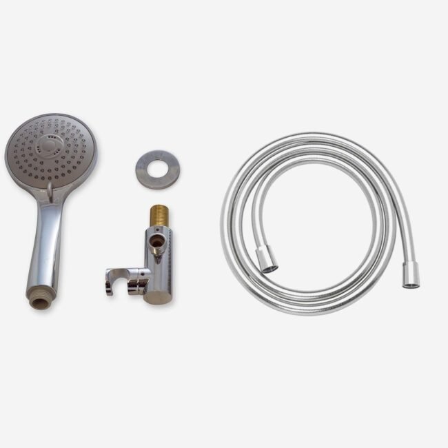 Beechwood Complete Shower Kit Set Including A 3 Mode Handset.1.5m Shower Hose And Fixed Adjustable Outlet Bracket - Image 4