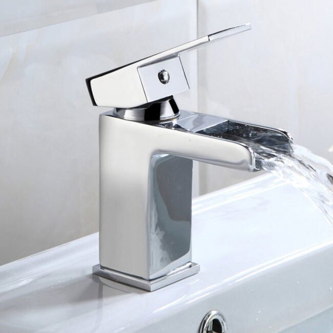Ozone Waterfall Waterfall Cloakroom Basin Mono Mixer