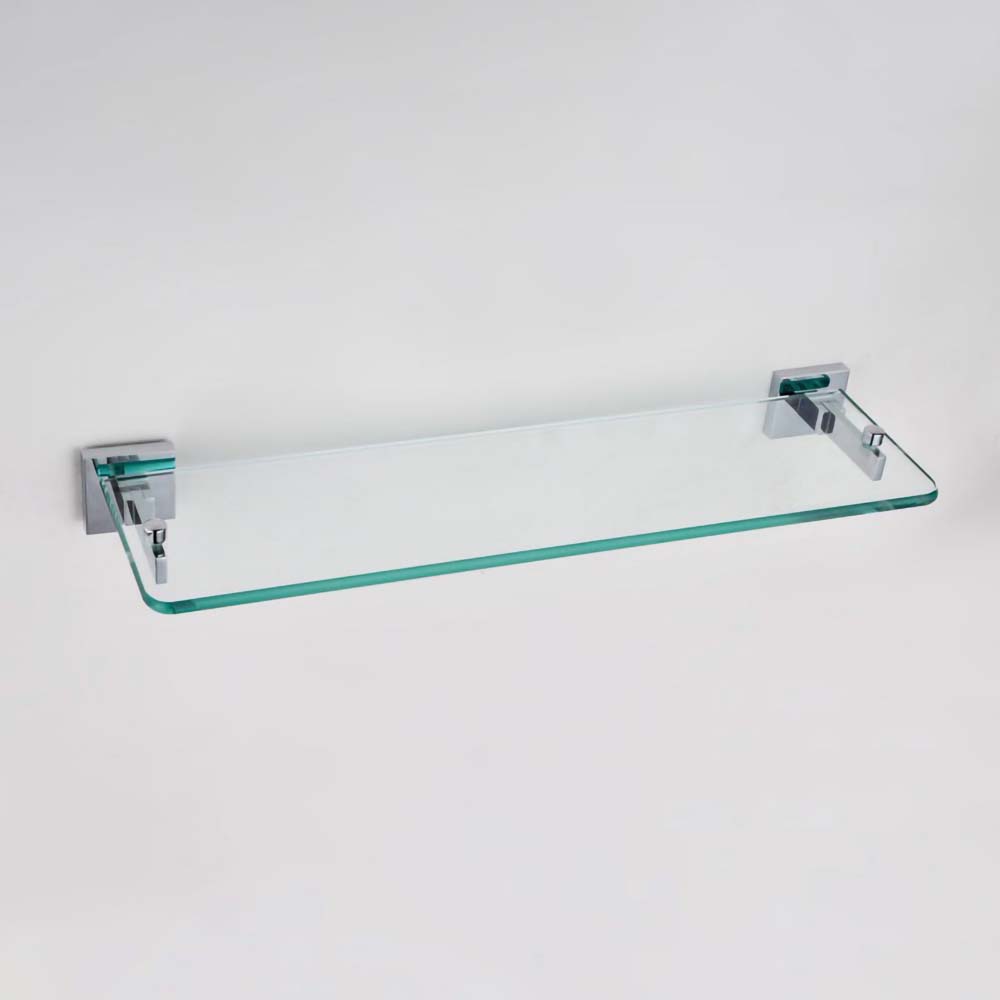 Glass Shelf Modern With Brackets - Image 2