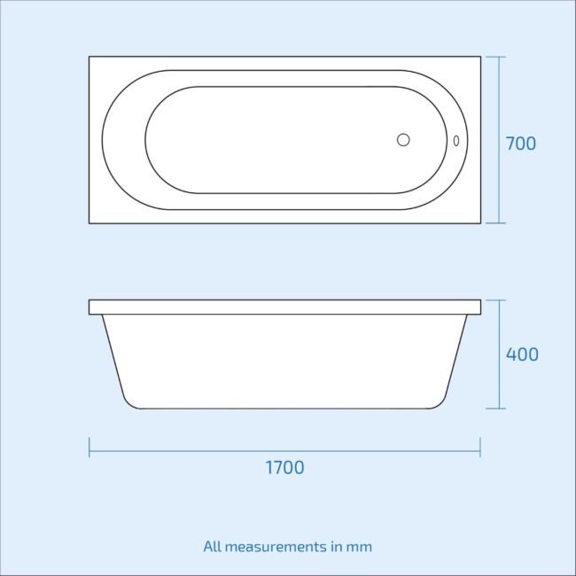 Ellen White 850mm Basin Vanity Unit Toilet & Bath Tub 3-Piece Bathroom Suite - Image 7