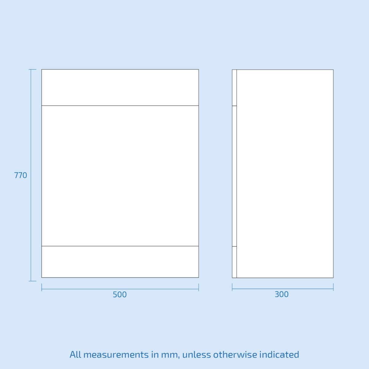 Ellen Back To Wall WC Unit & BTW Toilet Pan White - Image 6