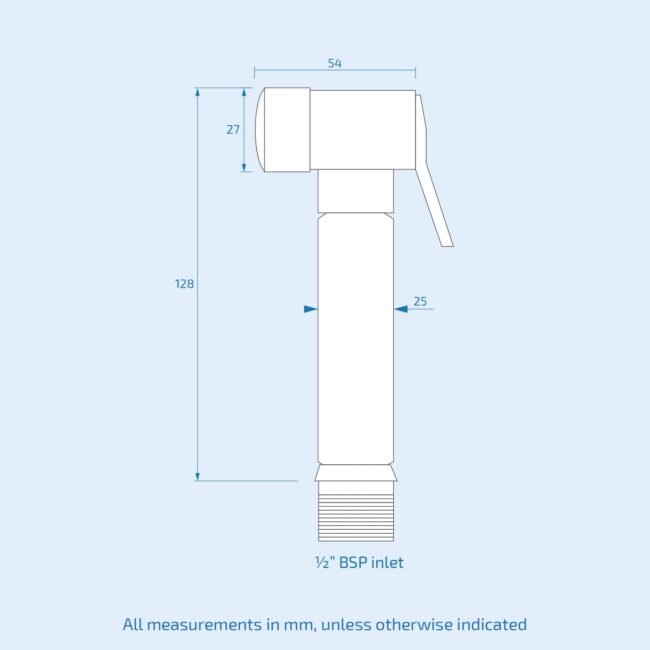 Bathroom Shataff Bidet Douche Hand Shower Toilet - Image 2