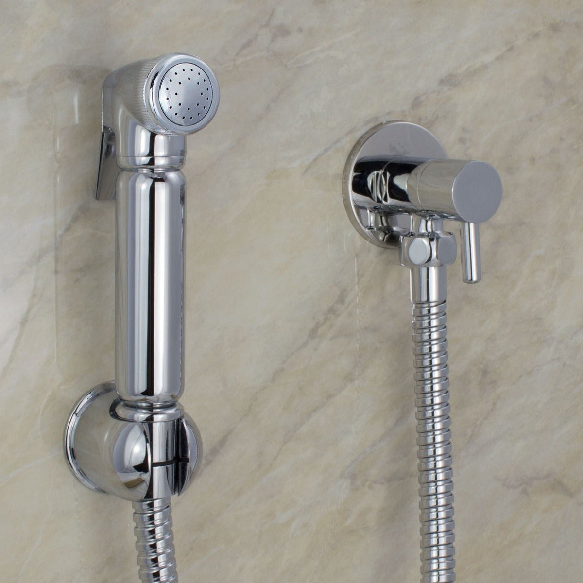 Handheld Bidet Douche Toilet Spray Kit Chrome