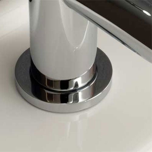 Indigo Twin Hot and Cold Twin Basin Taps Chrome - Image 3