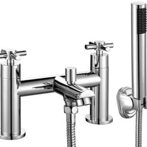 Indigo Modern Bath Shower Mixer Tap Chrome