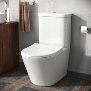 Winnie Close Coupled Rimless WC Toilet