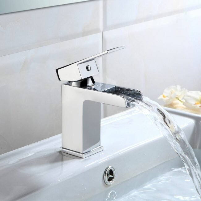 Ozone Waterfall Waterfall Cloakroom Basin Mono Mixer - Image 2