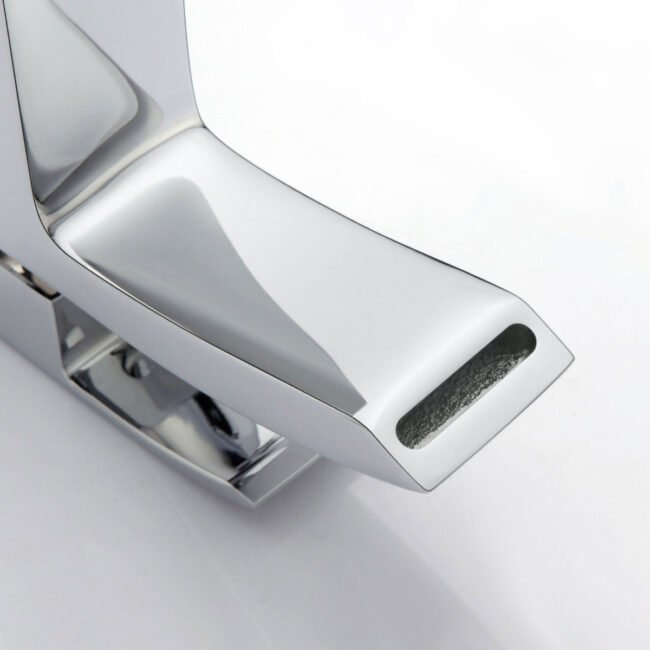 Merton Basin Vanity Unit and Waterfall Mono Mixer Tap and Waste Set - Image 9