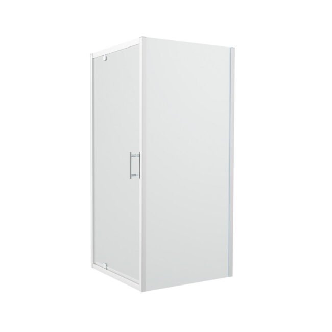 Pivot Shower Enclosure Door 900 mm With Glass Side Panel Screen - Image 6