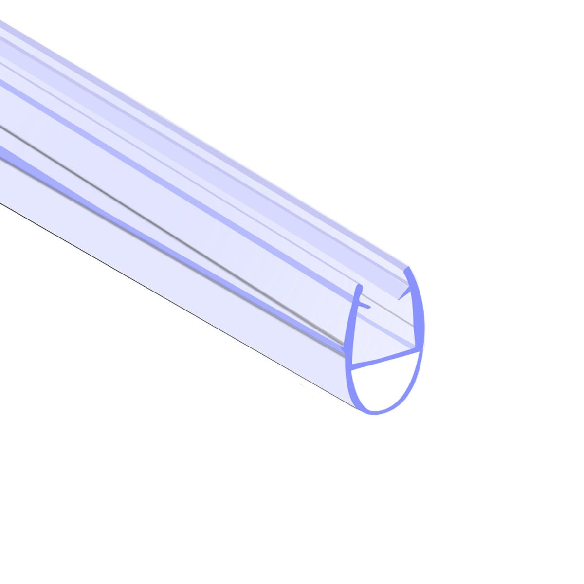 900mm Glass Shower Door Rubber Seal Strip Gap 5 mm - Image 2