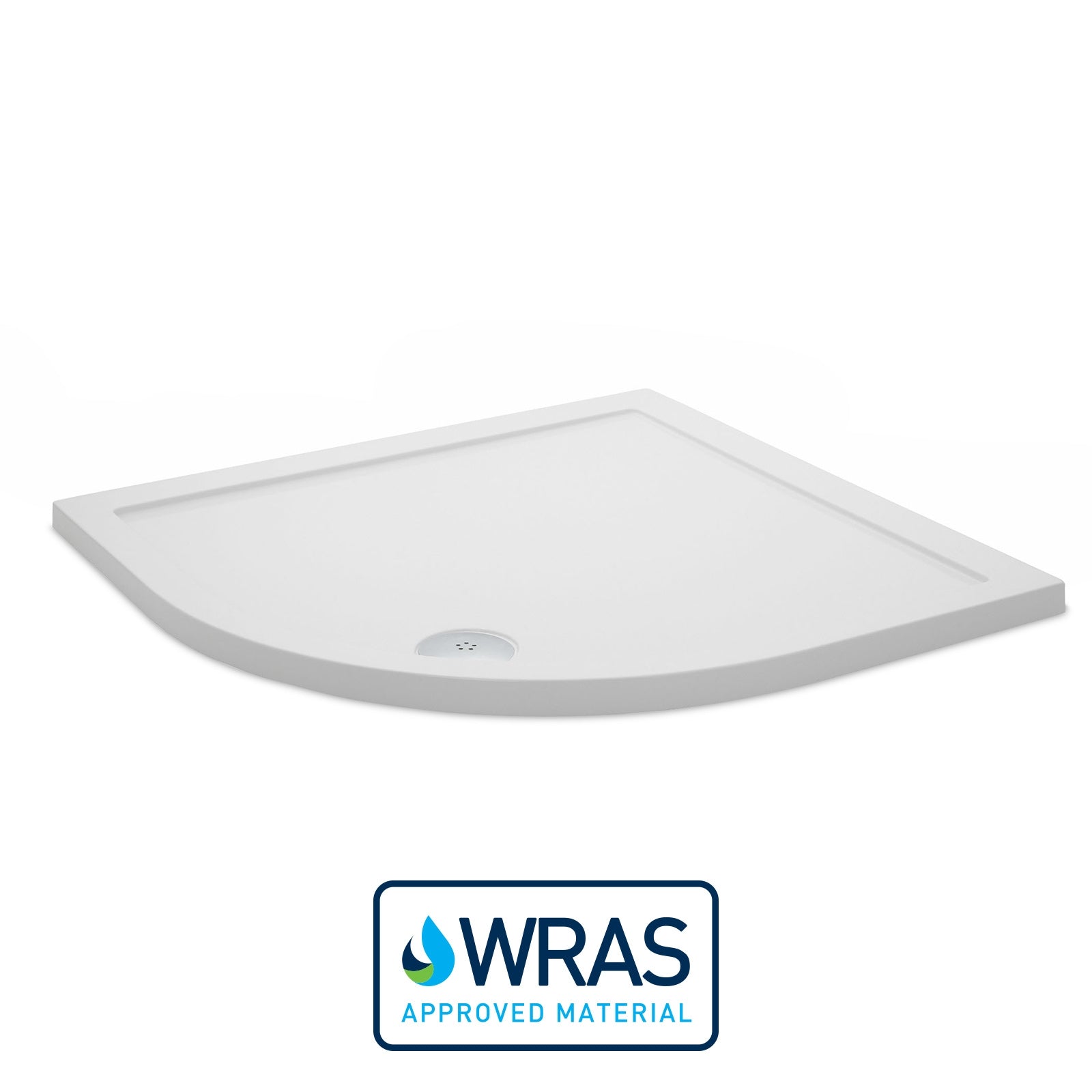 Atlas Walk in Standalone Quadrant Corner Shower Enclosure and Tray - Image 6