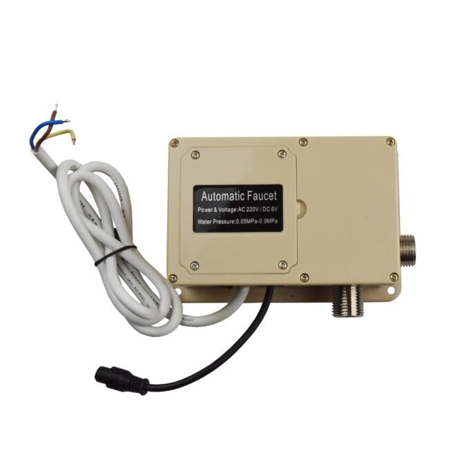 Cairo Contemporary Sensor Activated Basin Sink Mono Mixer Tap With TMV Valve - Image 6