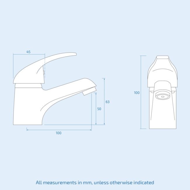 Nanuya 500mm Freestanding White Vanity Cabinet Ceramic Basin Sink and Tap - Image 5